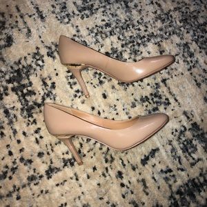 Nude heels! Like new!